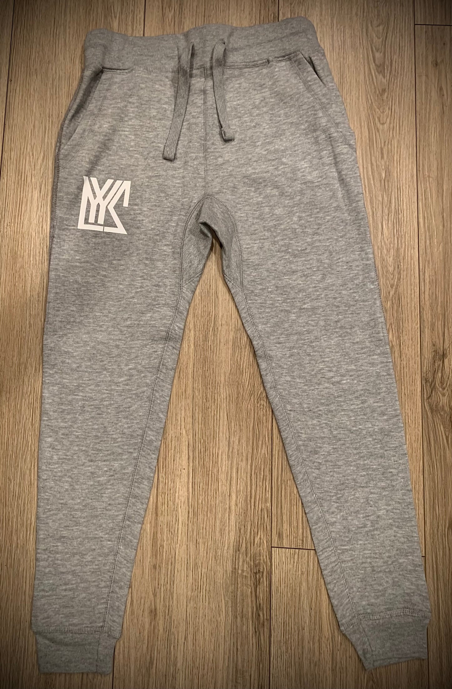 Grey Unisex Jogger Pants